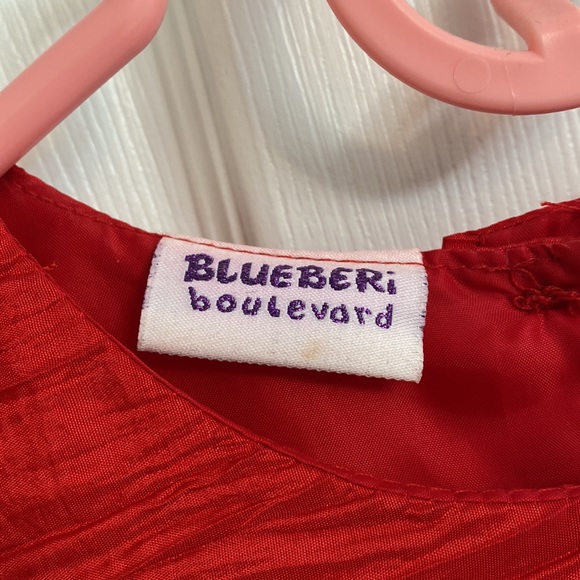 Girls Red and Black Christmas / Holiday Dress size 6 - Picture 6 of 8